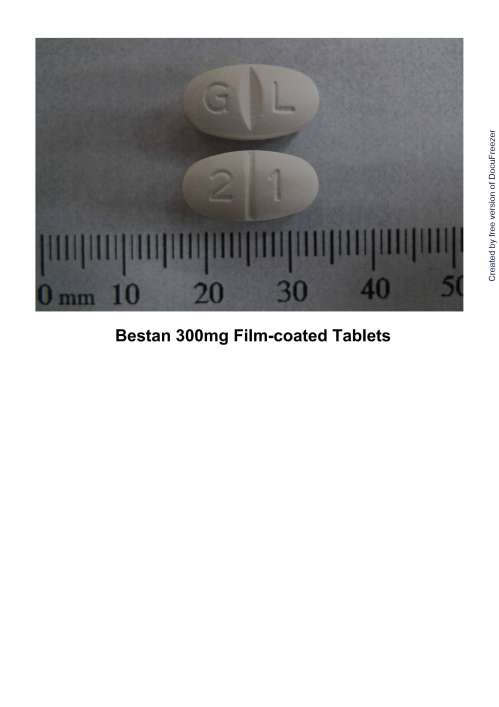 Bestan 150mg film-coated Tablets 平壓妥膜衣錠150毫克