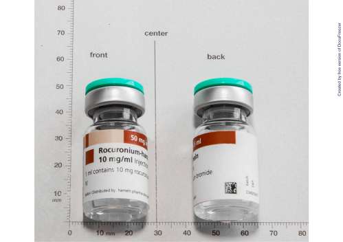 Rocuronium-hameln 10mg/ml Injection 橫樂肌安寧10毫克/毫升注射液