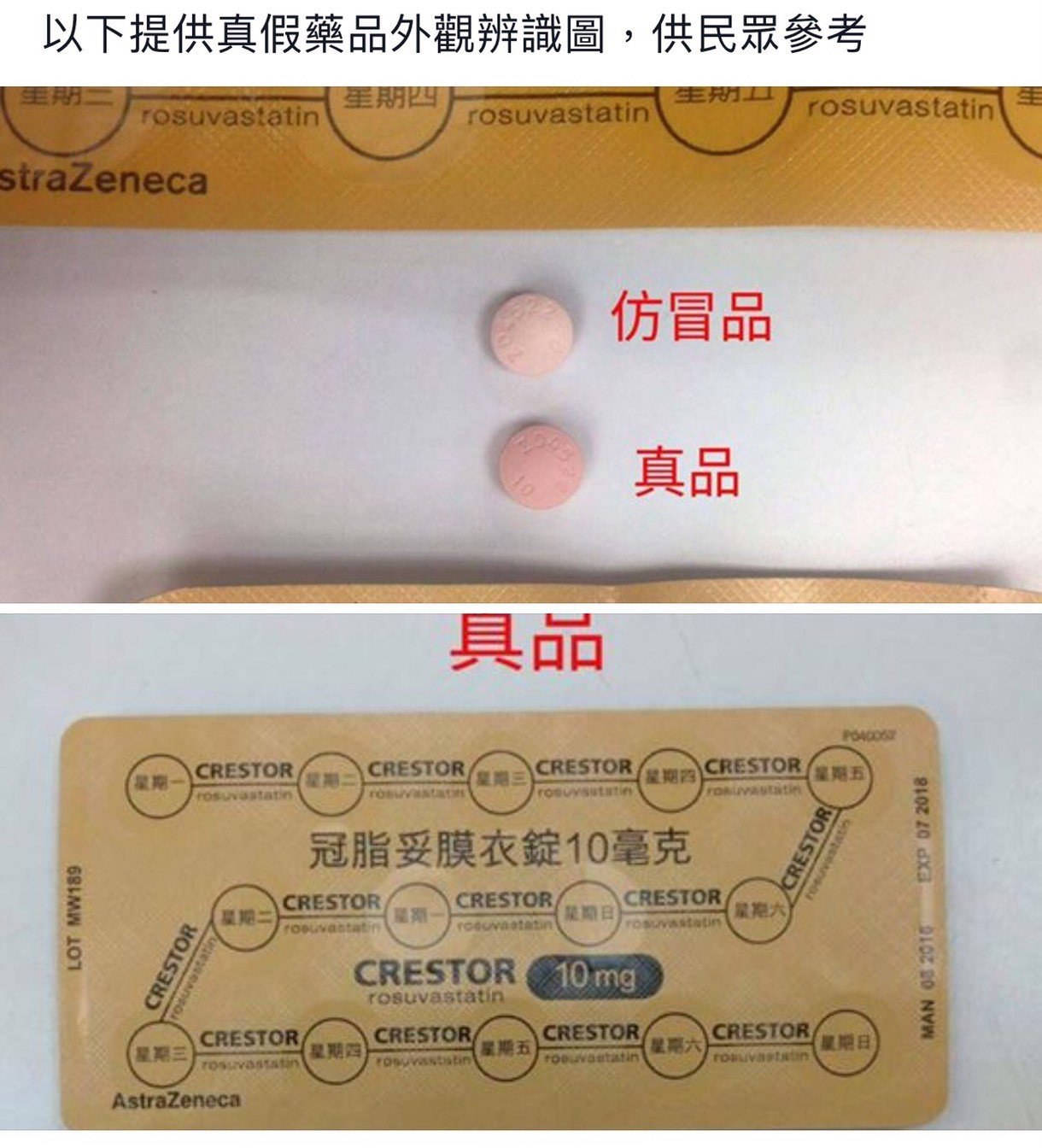 食藥署提醒消費者及醫療院所使用合法藥品_圖2