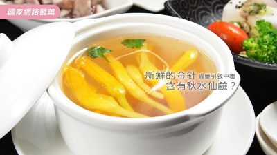 【道聽不塗說】綠色金針花食過量引致中毒？！