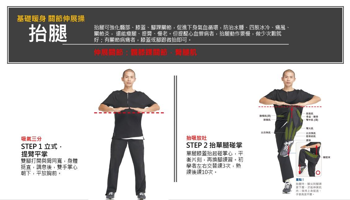 少林武學傳人傳授「關節伸展操」 健身八段錦一次就上手！_圖4