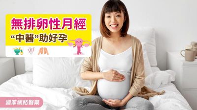 無排卵性月經 中醫助好孕