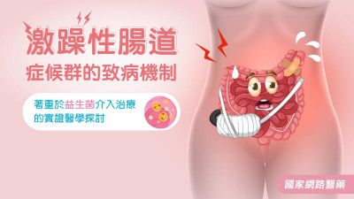 激躁性腸道症候群的致病機制〜著重於益生菌介入治療的實證醫學探討