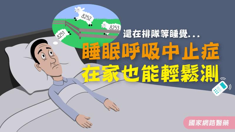 還在排隊等睡覺？睡眠呼吸中止症，在家也能輕鬆測！_圖1