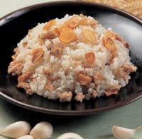 蒜頭炒飯