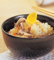 香菇花椰菜拌飯