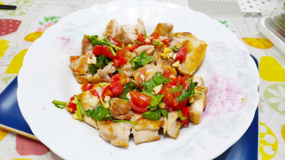 減脂食譜：檸檬雞腿排佐莎莎醬(兩人份)