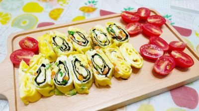 減脂食譜：海苔蛋捲
