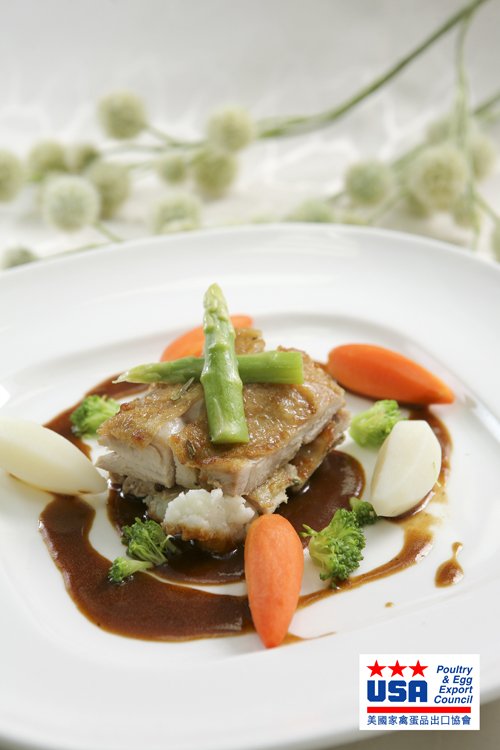 法式烘烤芥茉美國雞排