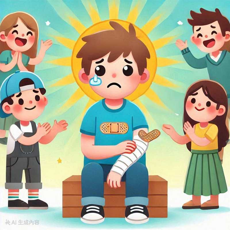 【吉兆】夢到身體疼痛，好運即將到來！的夢境示意圖