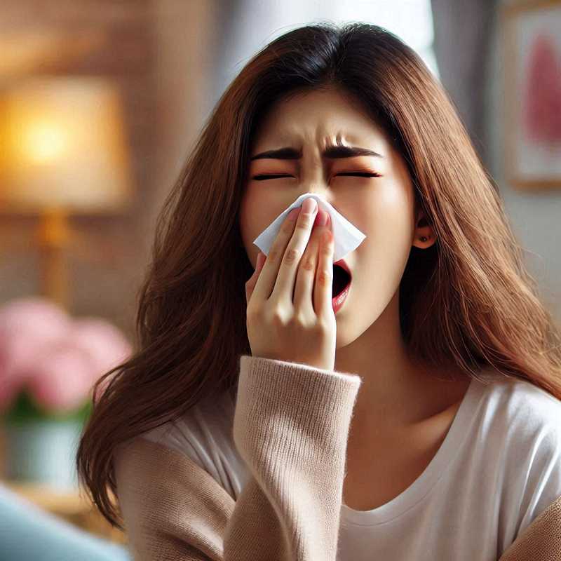 打噴嚏的奇妙意義：吉兆與人緣的夢境示意圖