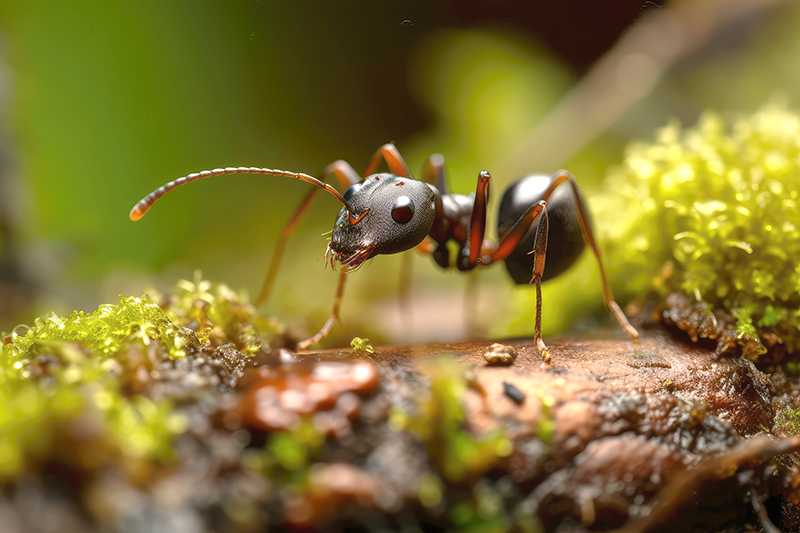 威武有力的螞蟻的指引的夢境示意圖