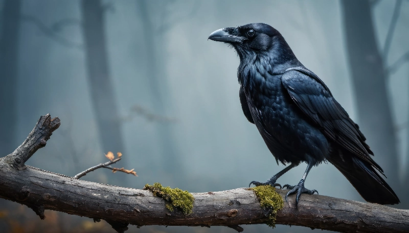 烏鴉的低語與命運的改變的夢境示意圖