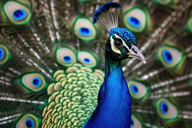 夢見孔雀：新的遇見的夢境示意圖