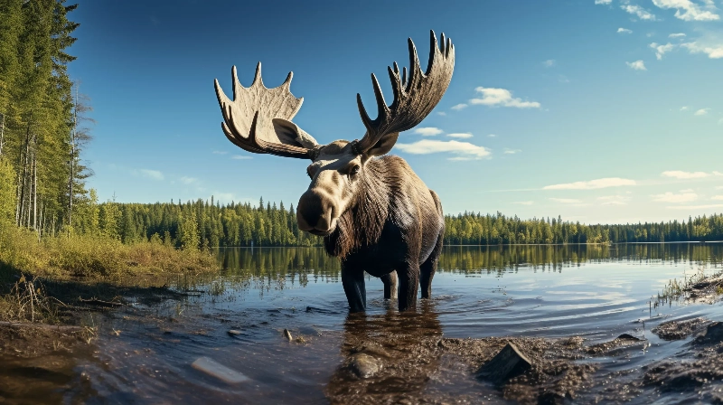 糜鹿的神秘旅伴與希望的象徵的夢境示意圖
