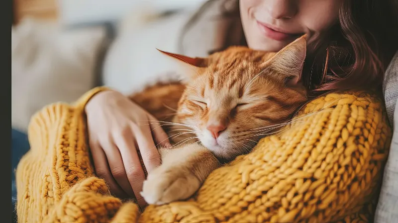 疼愛貓咪與靠不住的警示的夢境示意圖