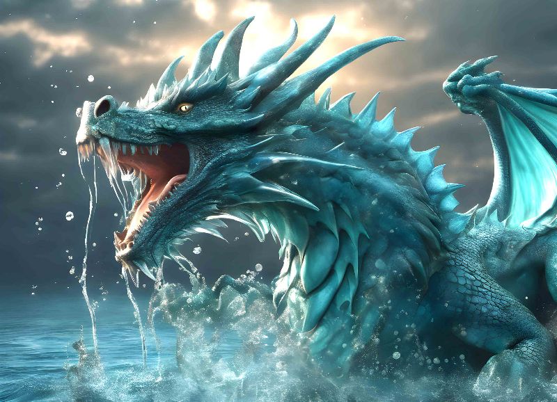 招惹龍的後果與不懷好意的警告的夢境示意圖