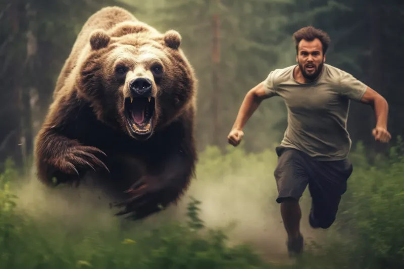 夢到被野獸的襲擊的象徵意義的夢境示意圖