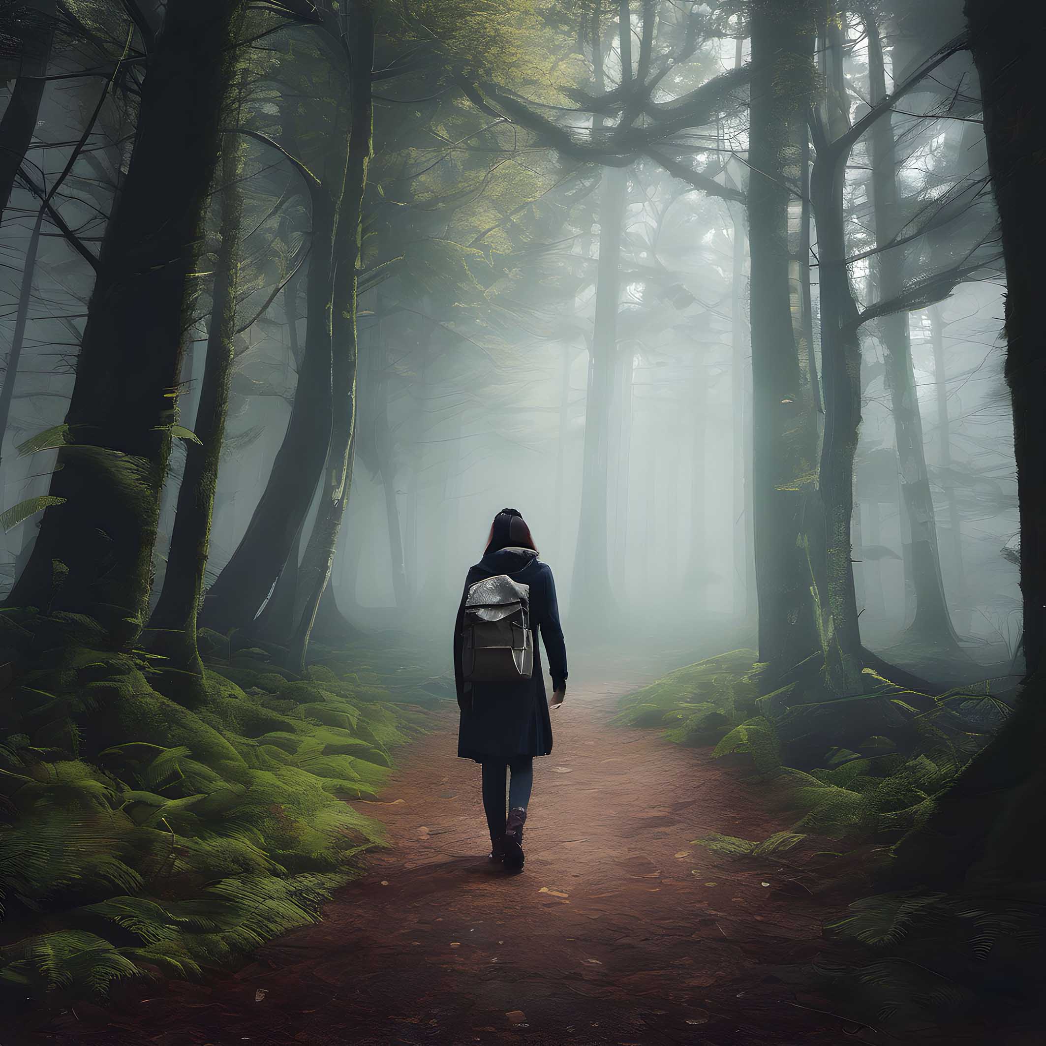 夢中的恐懼：潛在危機與健康警示的夢境示意圖