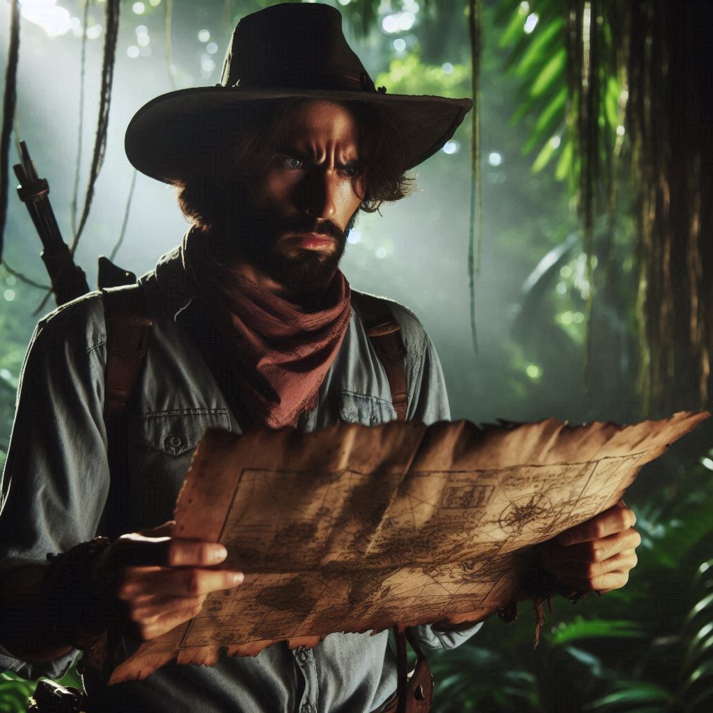 夢中的煩惱：冒險的挑戰與甜美的成果的夢境示意圖