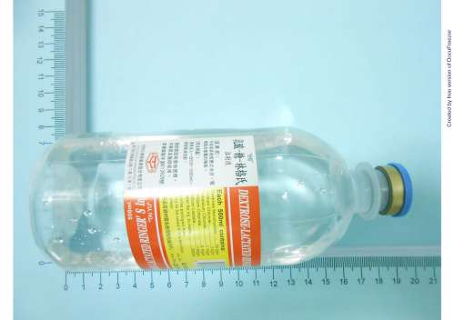 DEXTROSE-LACTATED RINGER'S INJECTION "TAI YU" "台裕"乳酸－糖－林格氏注射液