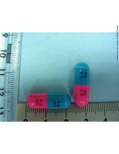 GEMOX CAPSULES 500MG (AMOXYCILLIN) "GENTLE" 優克黴素膠囊５００公絲（安莫西林）