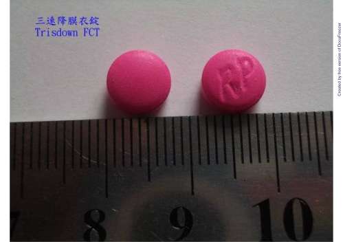 TRISDOWN F.C TABLETS "ROYAL" 三速降膠衣錠