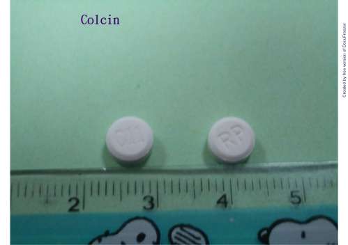 COLCIN TABLETS (COLCHICINE) "皇佳" 克風欣錠（秋水仙鹼）