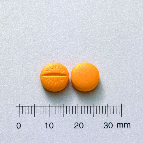 NICE FILM COATED TABLETS "YUNG SHIN"(NITROXOLINE) "永信" 樂速膜衣錠（耐挫索林）