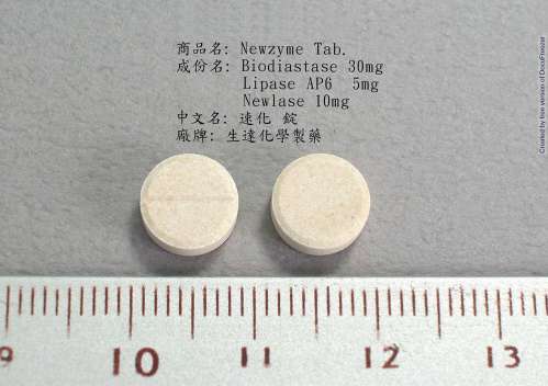 NEWZYME TABLETS "STANDARD" "生達"速化錠