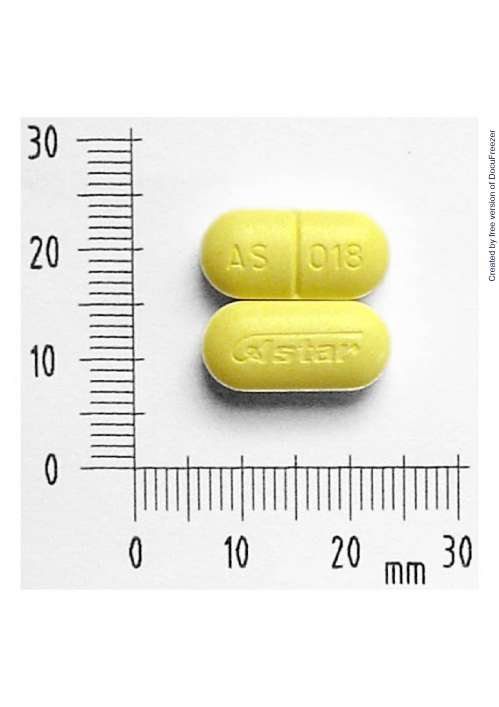 ACETAMINOPHEN TABLETS 500MG "ASTAR" "安星"乙醯胺酚錠500毫克