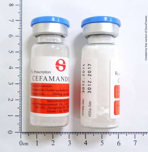 CEMANDOLE INJECTION (CEFAMANDOLE) "瑞士" 世猛黴素注射劑(西華勉得)