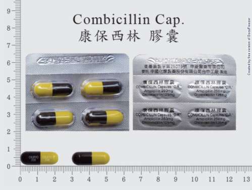 COMBICILLIN CAPSULES "C.R." 康保西林膠囊