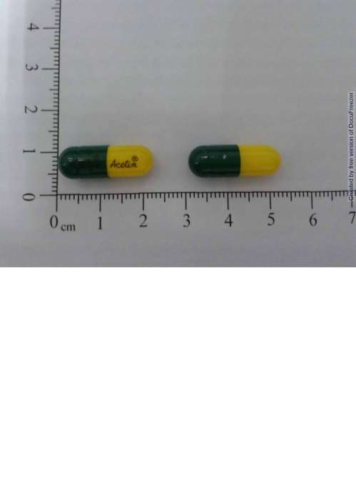 ACETIN CAPSULES 200MG (ACETYLCYSTEINE) "MAYER" 膿化清膠囊200毫克（乙醯半胱胺酸）