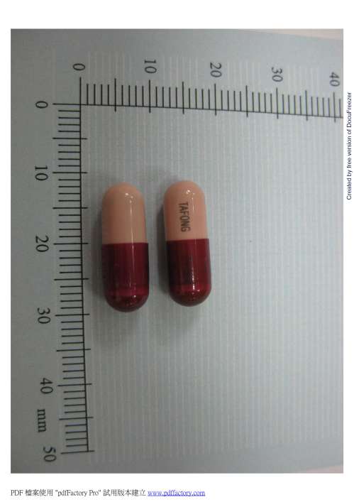 ANTIHISTAMINCS CAPSULES "T.F." "大豐" 治過敏膠囊