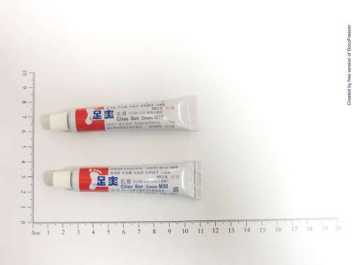 CHIAU SON CREAM 10mg/g 足爽乳膏10毫克/公克
