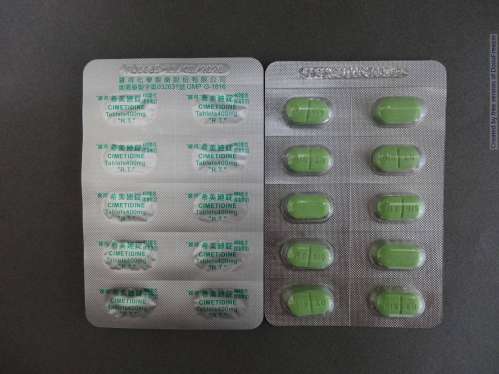 CIMETIDINE TABLETS 400MG "R.T." "羅得"希美廸錠400毫克（希每得定）
