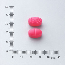 "HC NORITLE" JOINT PAIN RELIEF F.C. TABLETS 400MG (IBUPROFEN) "諾得" 消炎治痛關節膜衣錠４００毫克