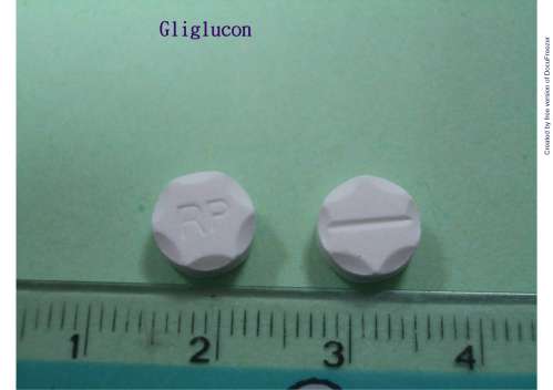 GLIGLUCON TABLETS 5MG (GLIPIZIDE) "ROYAL" "皇佳" 克醣錠５公絲（格力匹來）