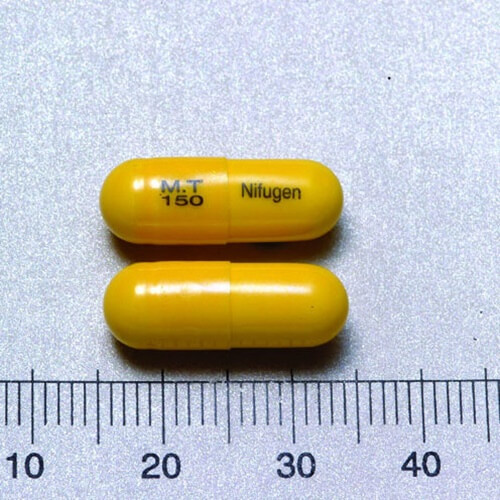 NIFUGEN CAPSULES 200MG (NIFUROXAZIDE) 利腹清膠囊２００公絲（尼福歐洒塞）