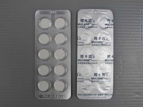 MUCAINE TABLETS 胃卡因錠