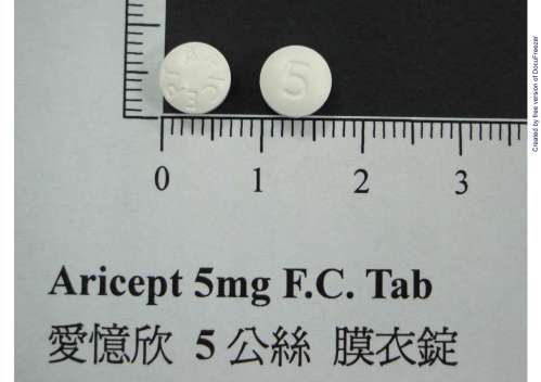 ARICEPT F.C. TABLETS 5MG 愛憶欣膜衣錠５毫克
