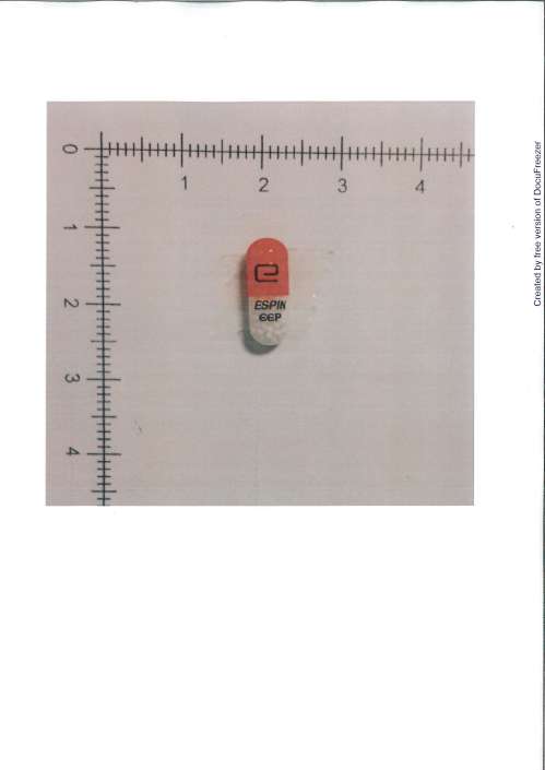 ESPIN E.M. CAPSULES 100MG (ASPIRIN) 安心平腸溶微粒膠囊１００毫克（阿斯匹林）
