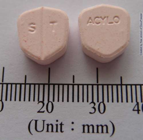 ACYLO TABLETS 400MG (ACYCLOVIR) "S.T." "信東" 克疱疹錠４００公絲（艾賽可威）