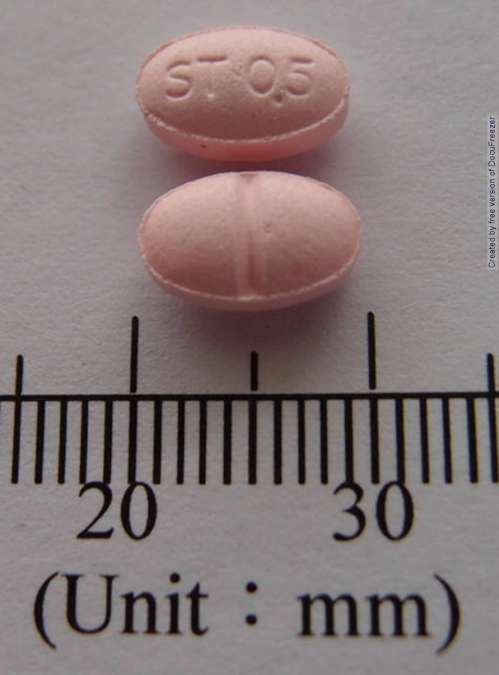 ALPRALINE TABLETS 0.5MG "信東" 安柏寧錠0.5毫克