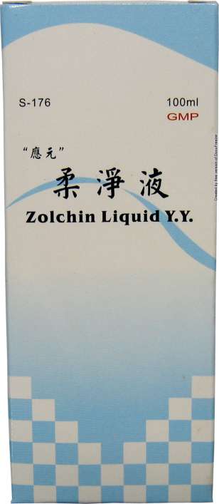 ZOLCHIN LIQUID "Y.Y" "應元" 柔淨液