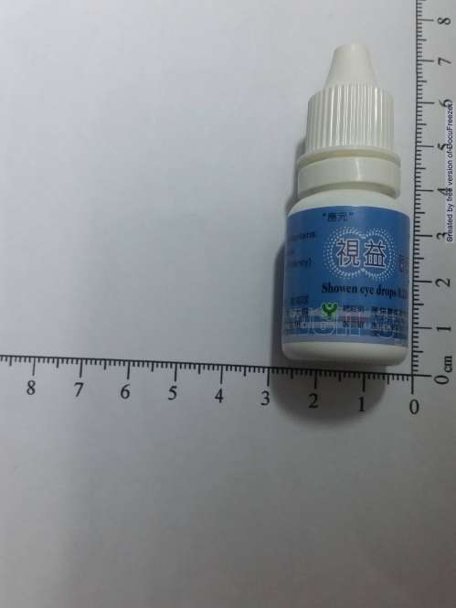 SHOWEN EYE DROPS 0.25% "Y.Y." "應元" 視益眼藥水 0.25%