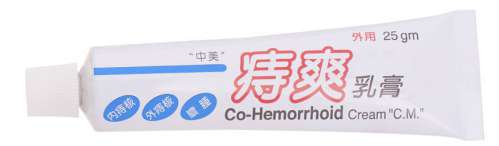 CO-HEMORRHOID CREAM "C.M." "中美" 痔爽乳膏