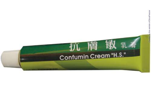 CONFUMIN CREAM "H.S." "黃氏" 抗膚敏乳膏