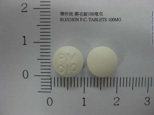 ROZOXIN F.C. TABLETS 100MG 樂作欣 膜衣錠100毫克